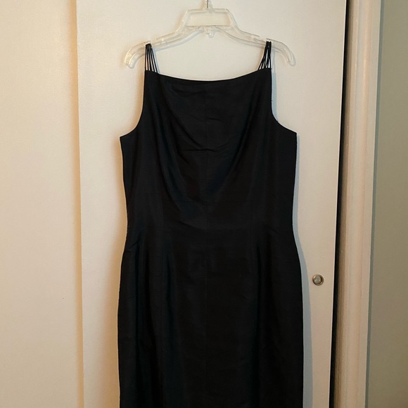 Vintage Mid-1990’s Spencer Jeremy Raw Silk LBD - Picture 5 of 5
